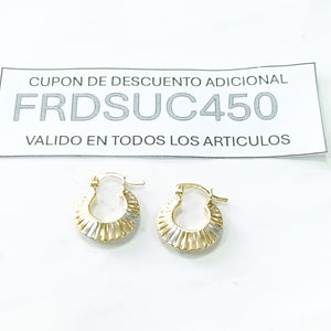 ARRACADAS ORO 14K 1.7 (NUEVO)