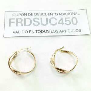 ARRACADAS ORO 14K 2 (NUEVO)
