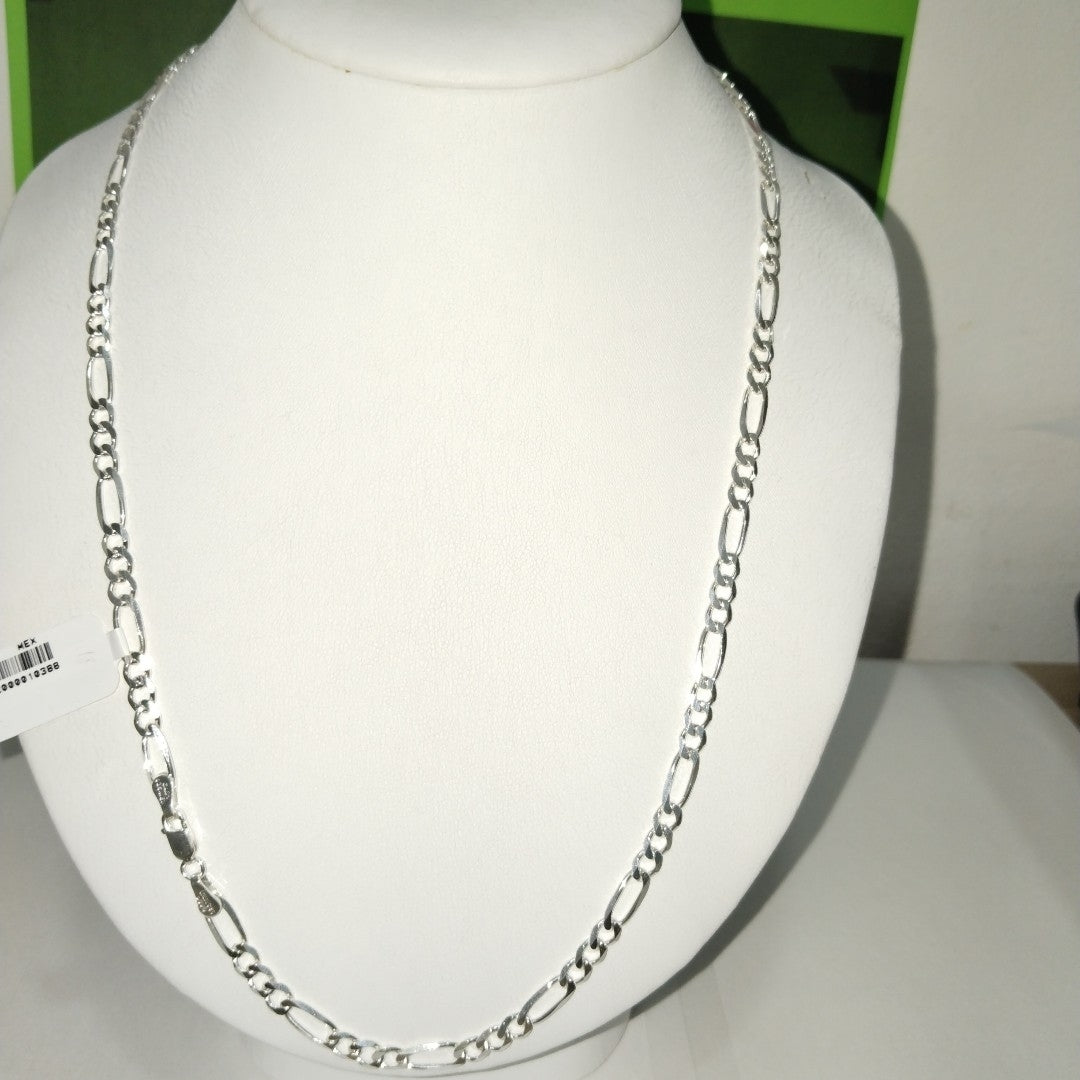 CADENA TEJIDO 3X1 PLATA .925 60 CM 17.9 GR (NUEVO)