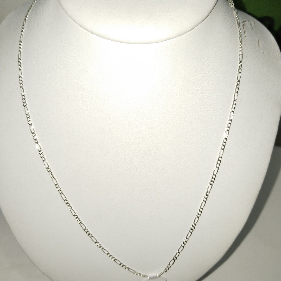 CADENA TEJIDO 3X1 PLATA .925 55 CM 4.2 GR (NUEVO)