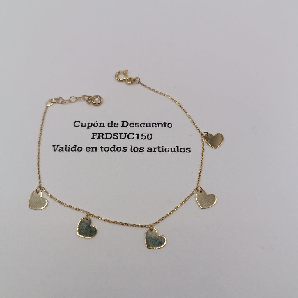 PULSERAS DAMA ORO 14K 1.3 (NUEVO)