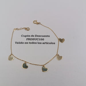 PULSERAS DAMA ORO 14K 1.3 (NUEVO)