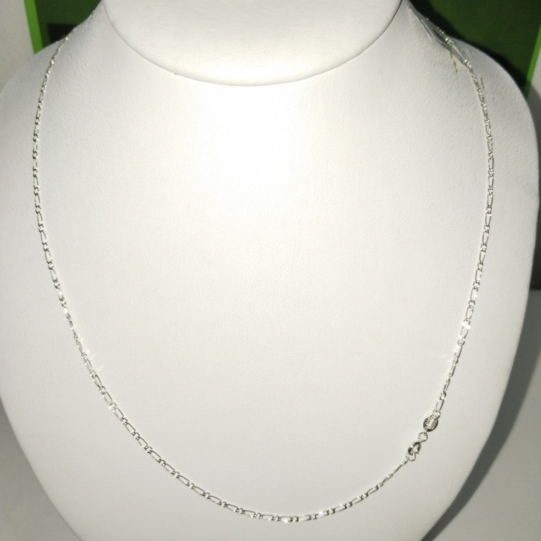 CADENA TEJIDO 1X1 PLATA .925 55 CM 3 GR (NUEVO)