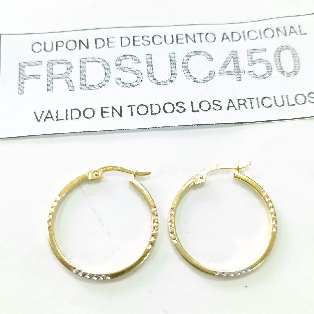 ARRACADAS ORO 14K 1.3 (NUEVO)