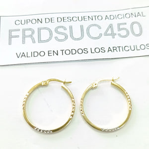 ARRACADAS ORO 14K 1.3 (NUEVO)