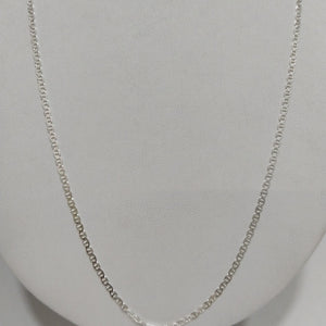 CADENA TEJIDO GUCHI PLATA .925 55 CM 3.6 GR (NUEVO)