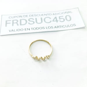 ANILLOS DAMA ORO 14K 1.2 (NUEVO)