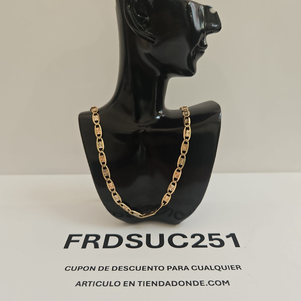CADENA ORO 10 K 9.9 GRMS (SEMINUEVO)