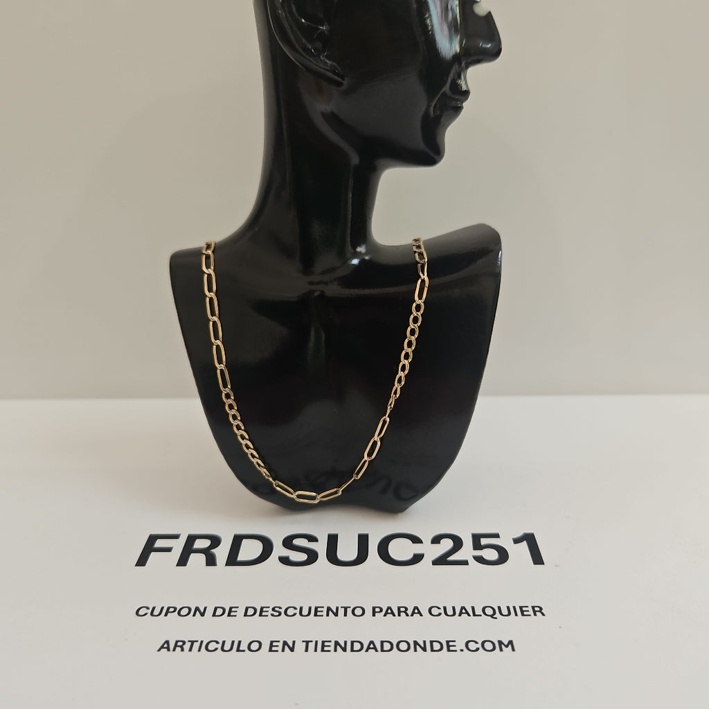 CADENA ORO 14 K 4.5 GRMS (SEMINUEVO)