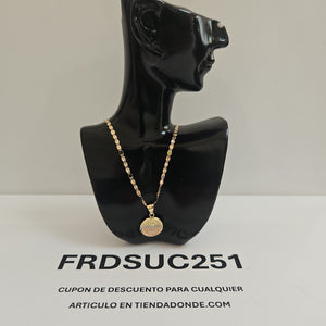 GARGANTILLA ORO 14 K 2 GRMS (SEMINUEVO)