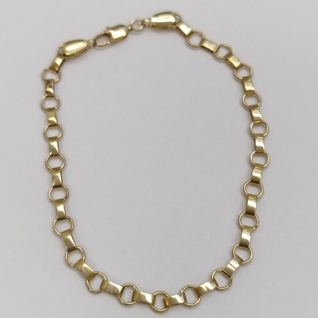 PULSERA ORO 14 K 4.4 GRMS (SEMINUEVO)