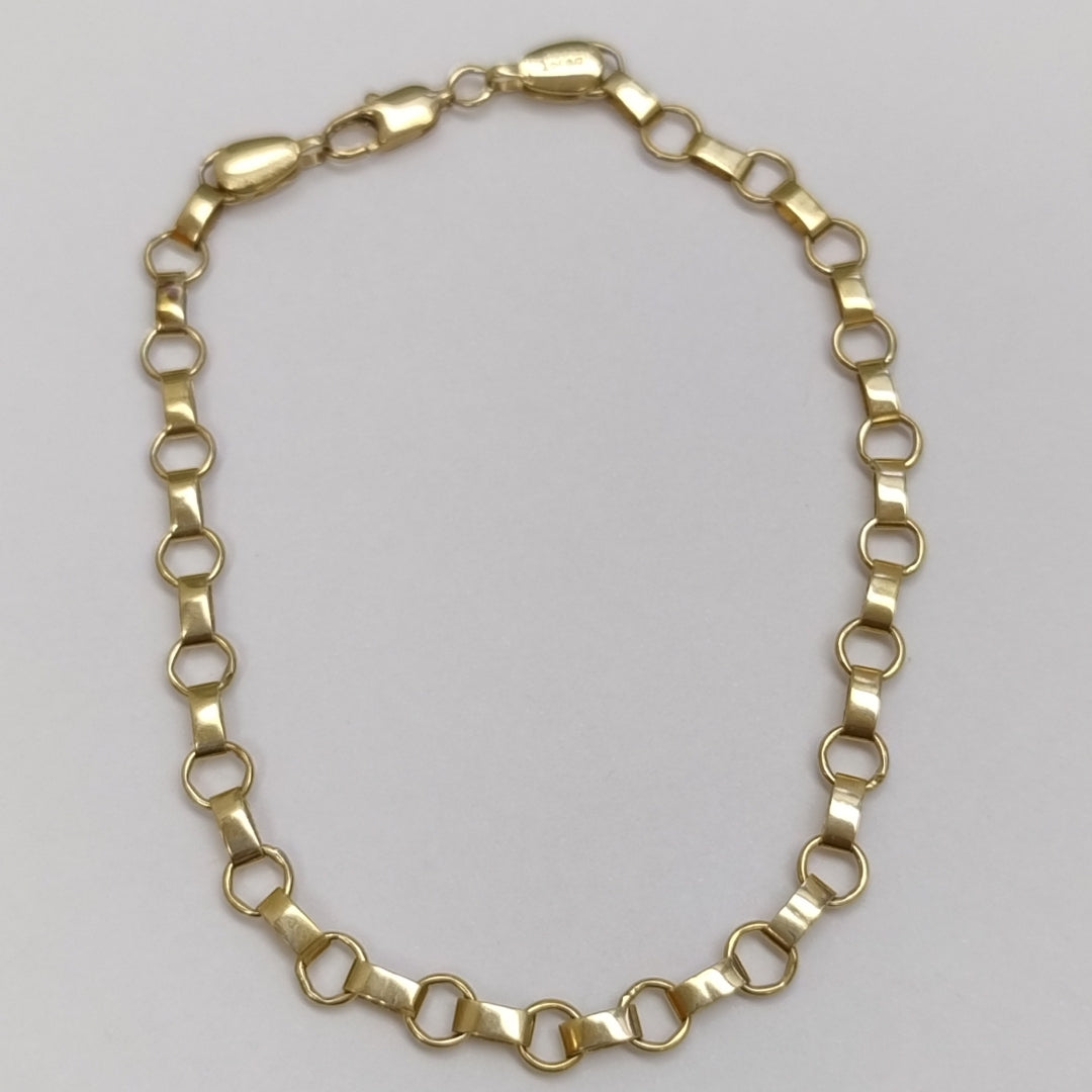 PULSERA ORO 14 K 4.4 GRMS (SEMINUEVO)