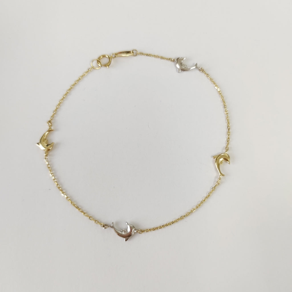 PULSERAS DAMA ORO 14K 1.5 (NUEVO)