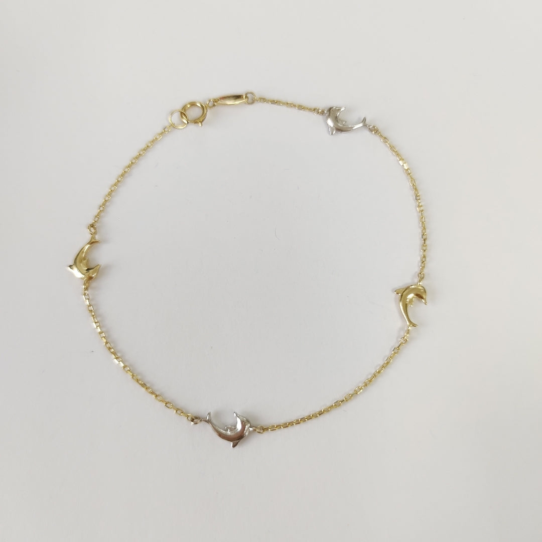 PULSERAS DAMA ORO 14K 1.5 (NUEVO)