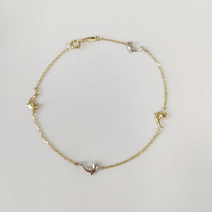 PULSERAS DAMA ORO 14K 1.5 (NUEVO)
