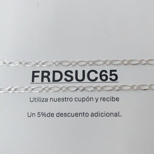 CADENA 1X1 PLATA .925 55 CM 6.62 GR (NUEVO)