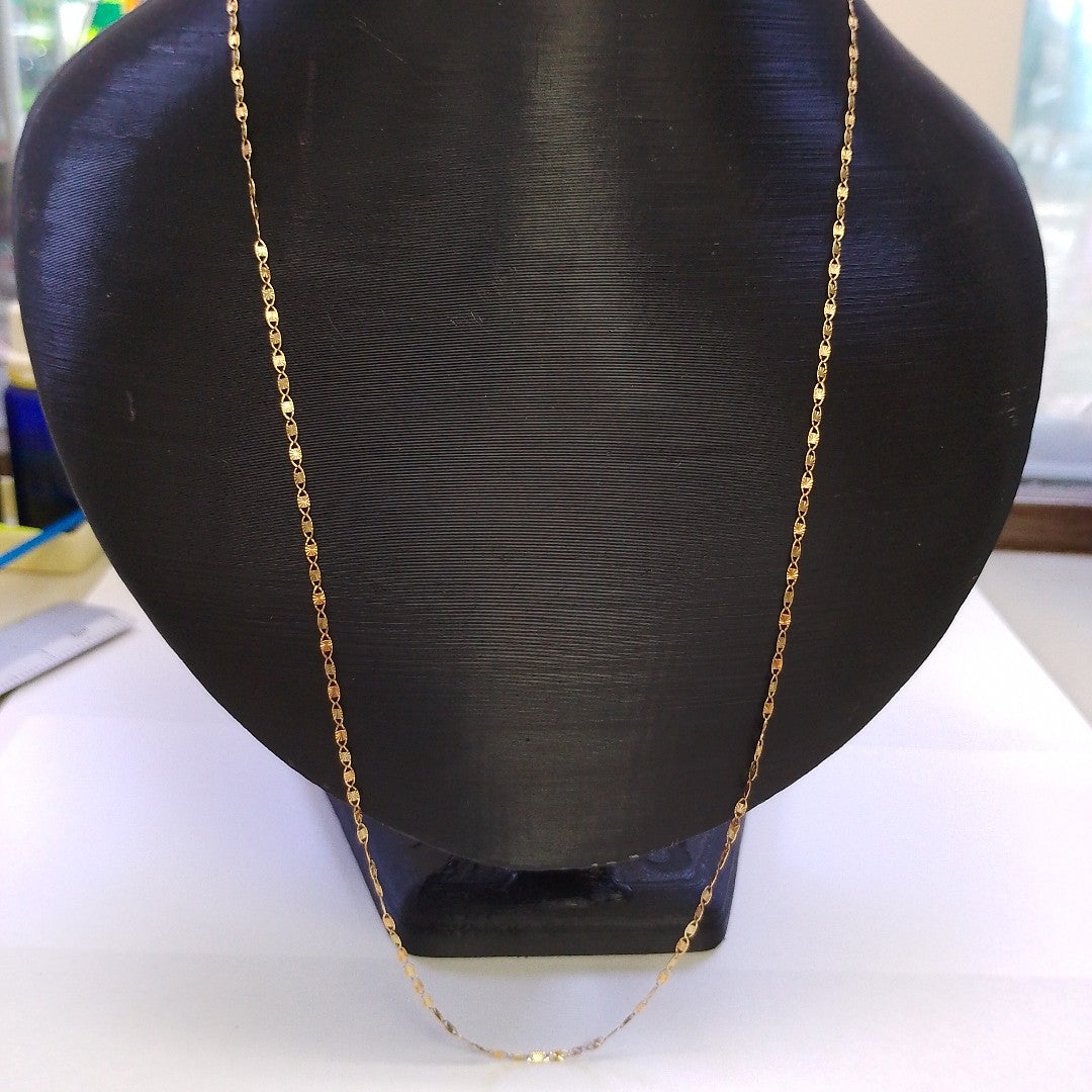 CADENA ORO 10 K 1.7 GRMS (SEMINUEVO)