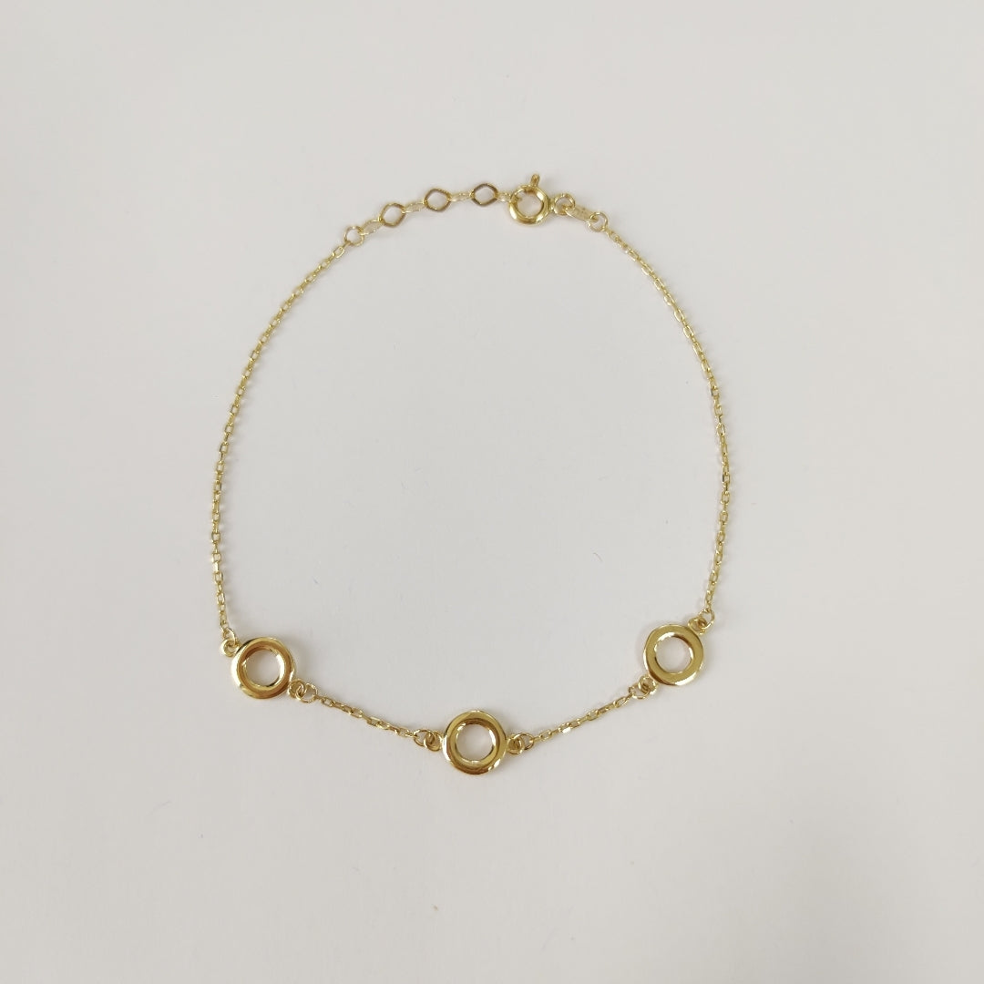 PULSERAS DAMA ORO 14K 1.3 (NUEVO)