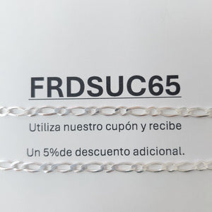 CADENA 1X1 PLATA .925 55 CM 6.62 GR (NUEVO)