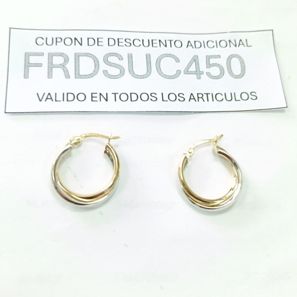 ARRACADAS ORO 14K 1.8 (NUEVO)