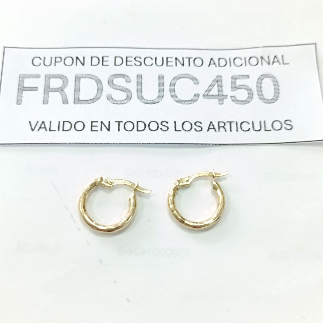 ARRACADAS ORO 14K 1.2 (NUEVO)