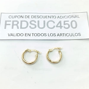 ARRACADAS ORO 14K 1.2 (NUEVO)