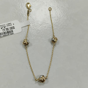 PULSERAS DAMA ORO 14K 1.9 (NUEVO)