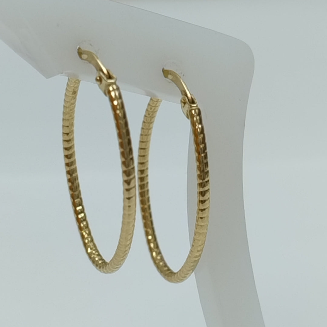 ARRACADAS PAR ORO 14 K 1.3 GRMS (SEMINUEVO)