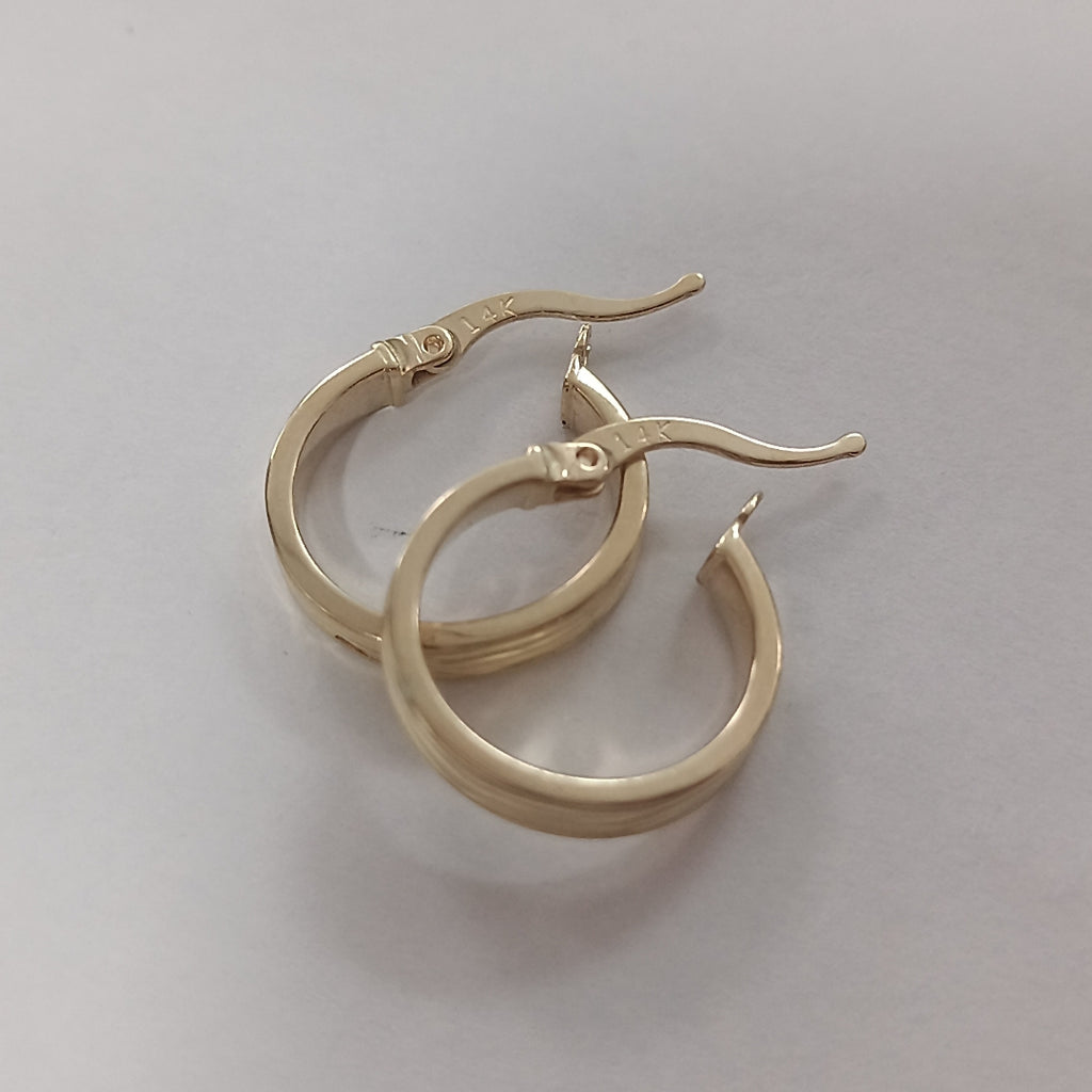 ARRACADAS ORO 14K 1.4 (NUEVO)