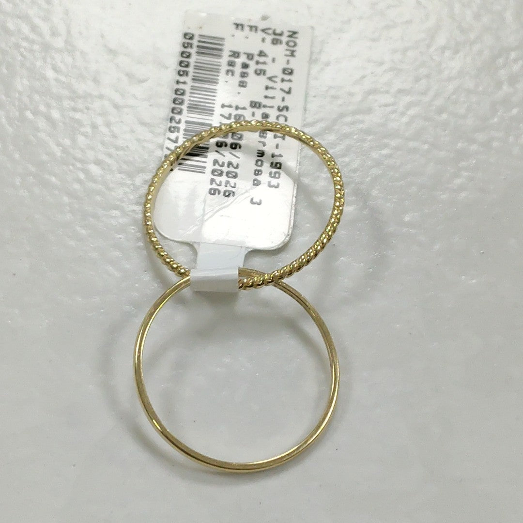 ARRACADAS ORO 14K 1.7 (NUEVO)