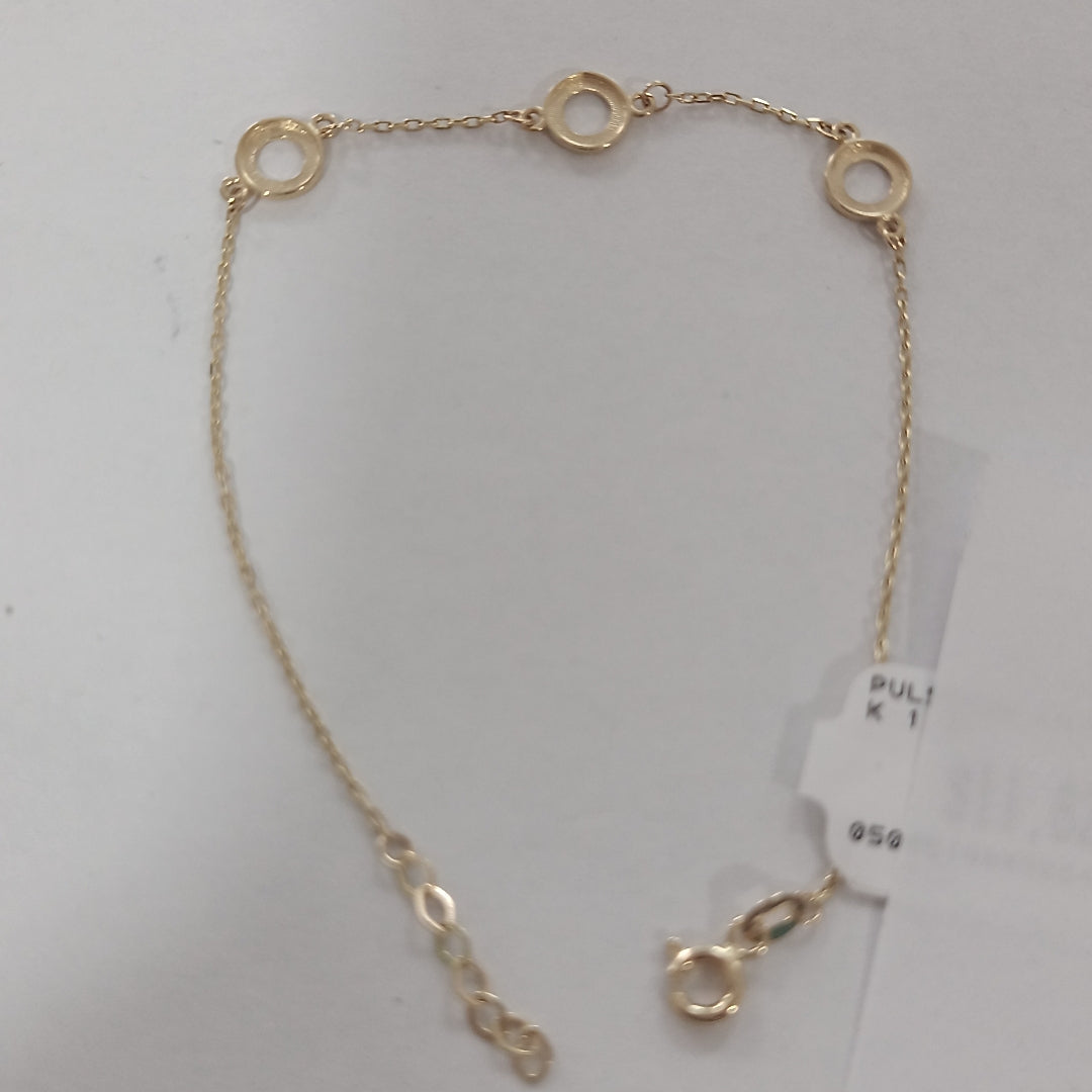 PULSERAS DAMA ORO 14K 1.3 (NUEVO)