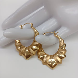 ARRACADAS PAR ORO 14 K 4.6 GRMS (SEMINUEVO)
