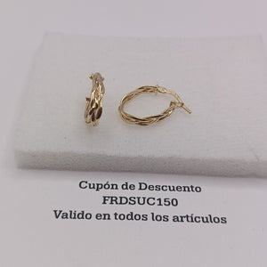 ARRACADAS ORO 14K 1.7 (NUEVO)