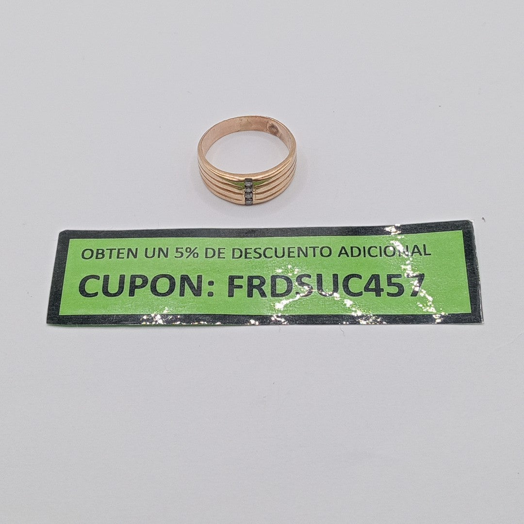 ANILLO ORO 10 K 3,70 GRMS (SEMINUEVO)