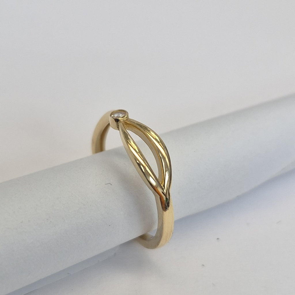 ANILLOS DAMA ORO 14K 1.6 (NUEVO)