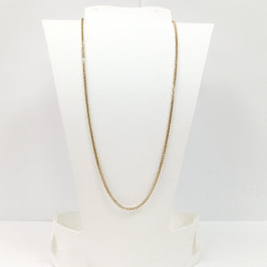CADENA ORO,RODIADO 14 K 7,10 GRMS (SEMINUEVO)