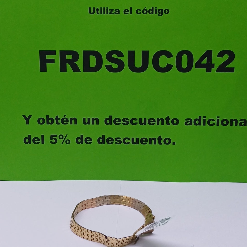 PULSERA ORO 18 K 20.5 GRMS (SEMINUEVO)