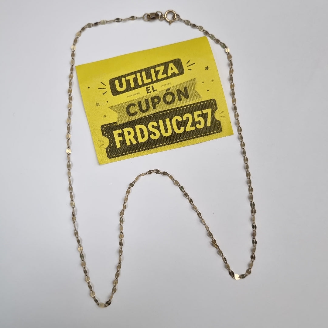 CADENA ORO 10 K 0,90 GRMS (SEMINUEVO)