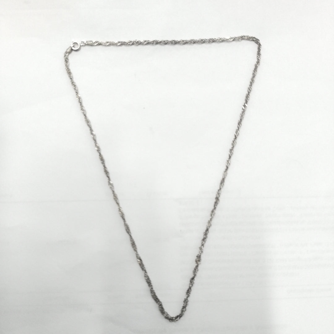CADENA PLATA 3.8 GRMS (SEMINUEVO)