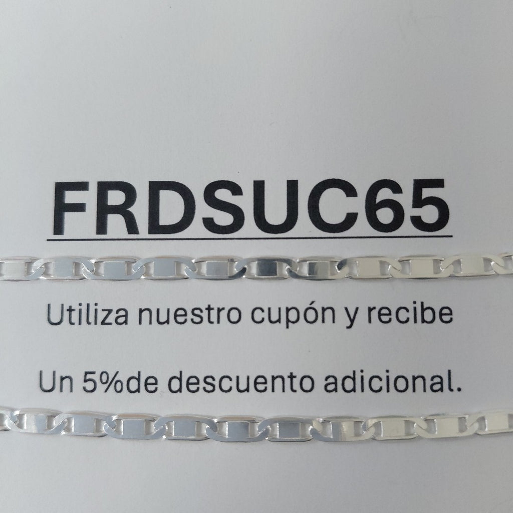 CADENA GUCHI PLATA .925 60 CM 10.53 GR (NUEVO)