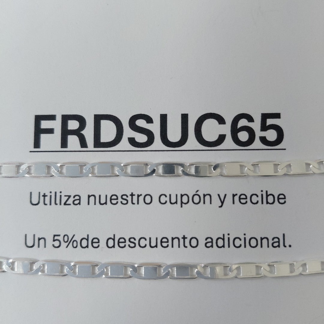 CADENA GUCHI PLATA .925 60 CM 10.53 GR (NUEVO)