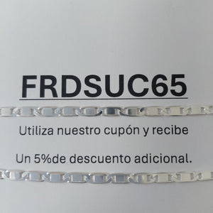 CADENA GUCHI PLATA .925 60 CM 10.53 GR (NUEVO)