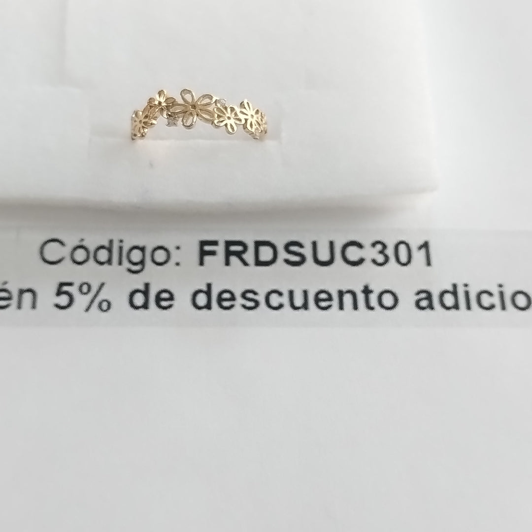 ANILLOS DAMA ORO 14K 1.6 (NUEVO)