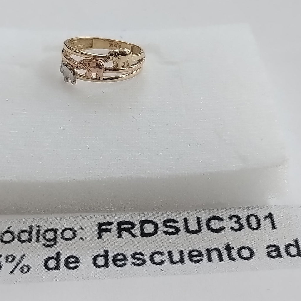 ANILLOS DAMA ORO 14K 2 (NUEVO)