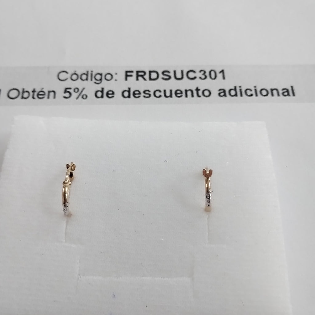 ARRACADAS ORO 14K 1 (NUEVO)
