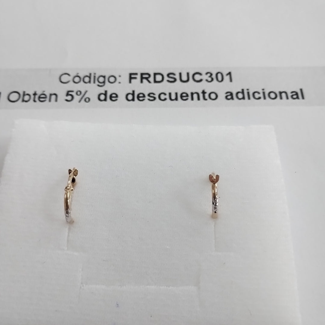 ARRACADAS ORO 14K 1 (NUEVO)