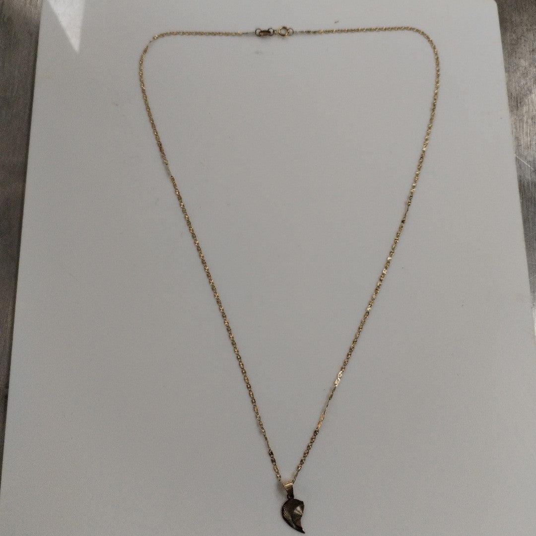 CADENA, DIJE ORO 8 K 2.5 GRMS (SEMINUEVO)