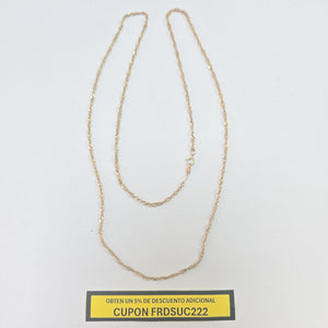 CADENA ORO 14 K 3.3 GRMS (SEMINUEVO)