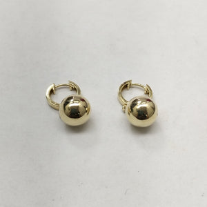 ARRACADAS PAR ORO 14 K 3 GRMS (SEMINUEVO)