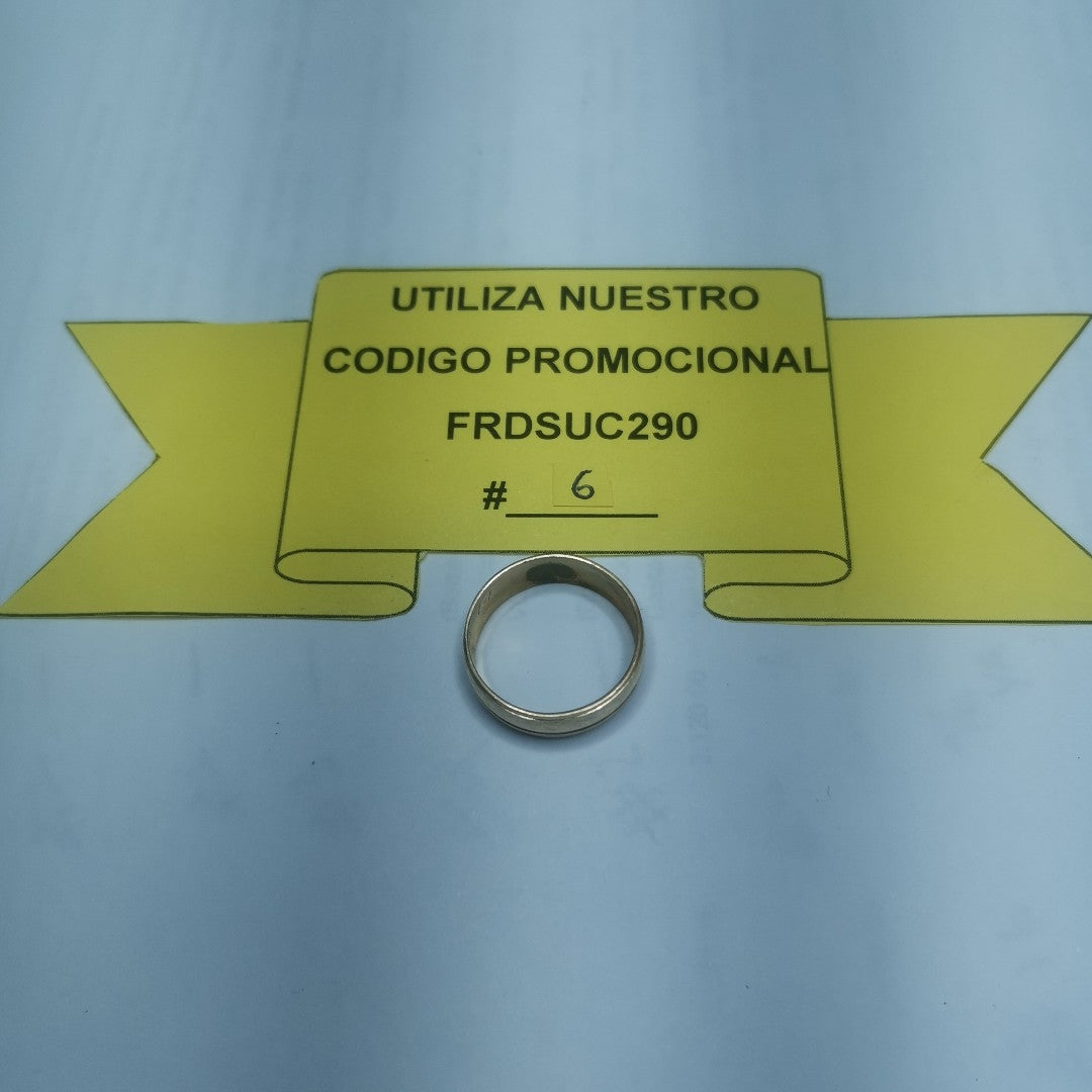 ANILLO ORO 12 K 2.5 GRMS (SEMINUEVO)